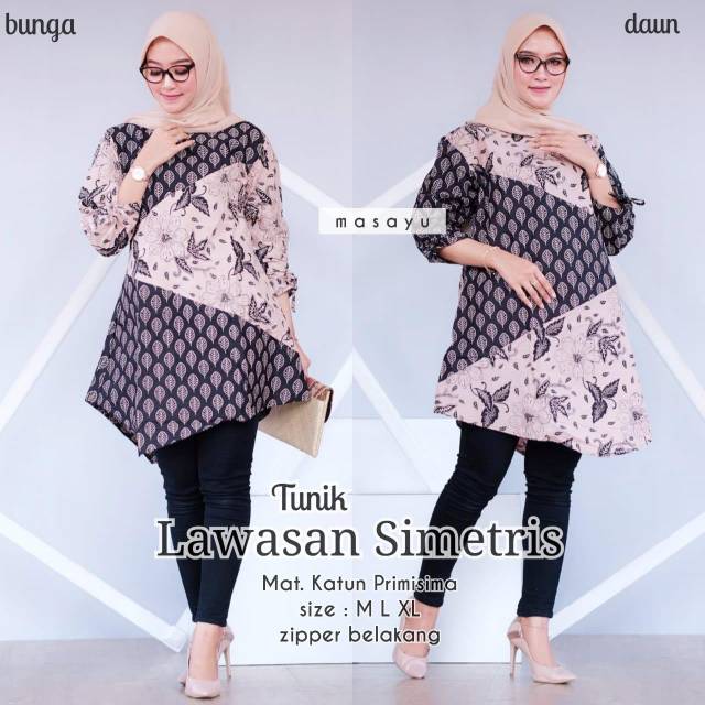 TUNIK LAWASAN SIMETRIS