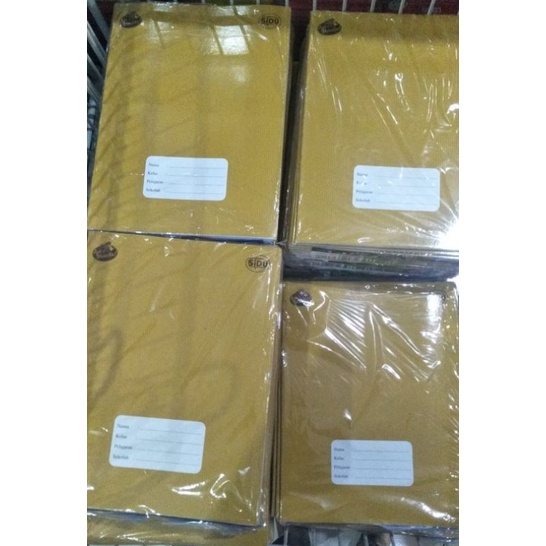 

Isi 10 Buku Tulis Merk OKEY Motif Sampul Kraft Warna Coklat 38 Lembar