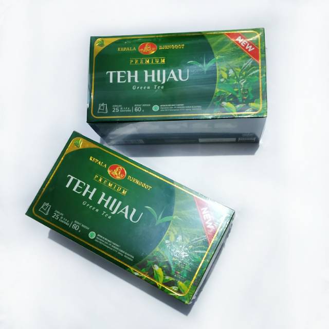 Teh Hijau Kepala Djenggot Teh Celup Kepala Jenggot 60gr Green Tea Indonesia