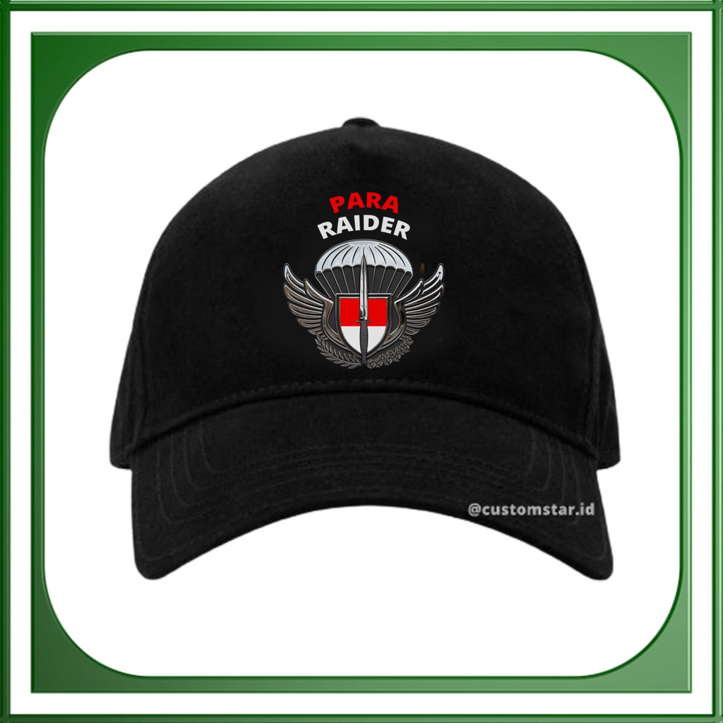 Topi Tni Ad Para Raider Kostrad