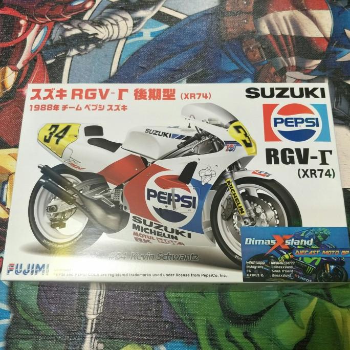 *#*#*#*#] FUJIMI TAMIYA RGV KEVIN SCHWANTZ #34 (XR74) SKALA 12 RARE ITEM