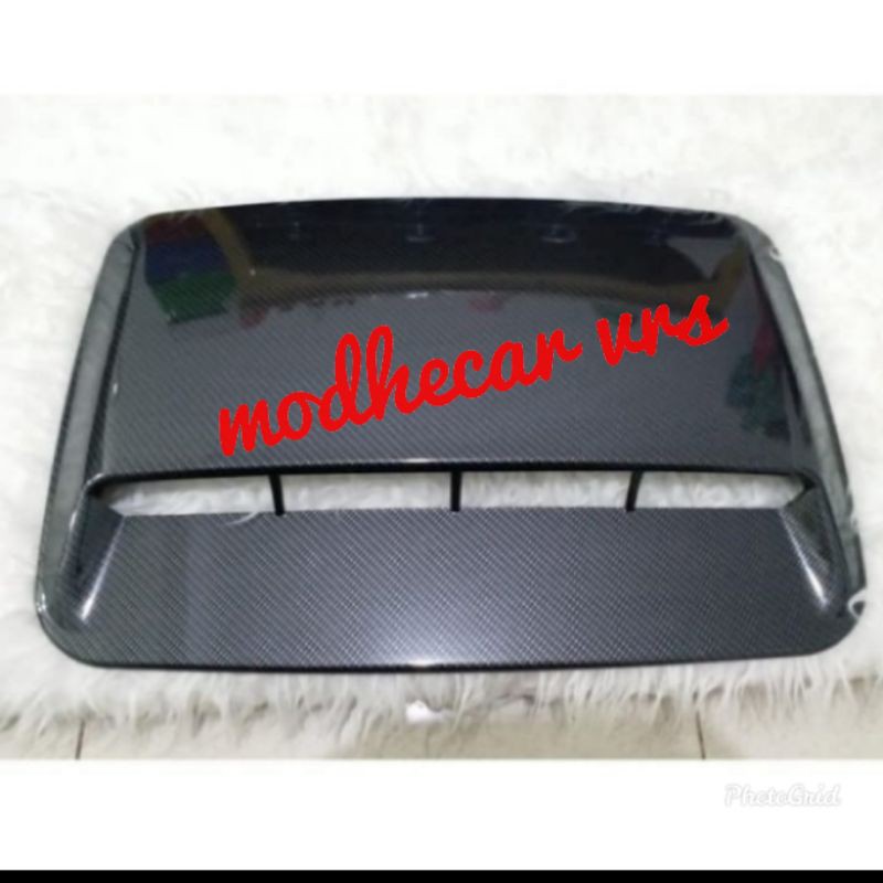 air flow kap mesin avanza exclusive carbon