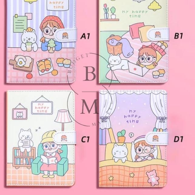 

Langsung Order Magnetic Notebook Diary / Jurnal agenda Buku tulis / Planner / Notebook Wanita / Buku Tulis Anak