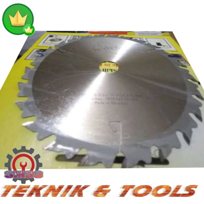 mata gergaji serkel kayu 12inc x 28T merk AKM gergaji sirkel 12"