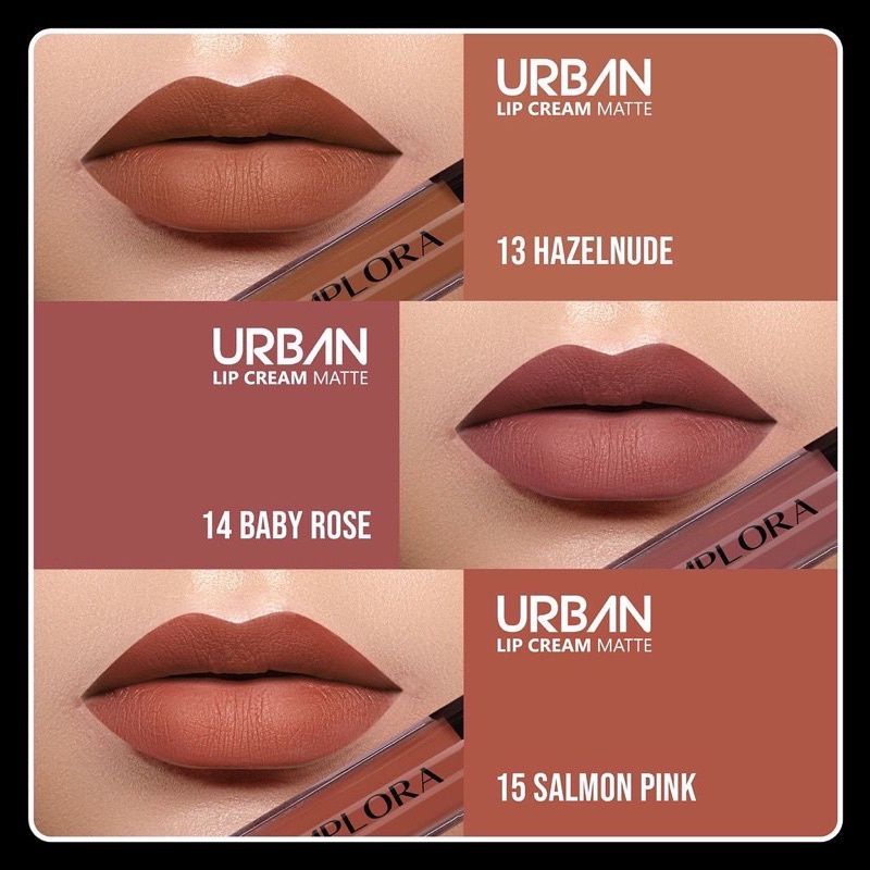 IMPLORA URBAN LIPCREAM MATTE Original BPOM 1-20