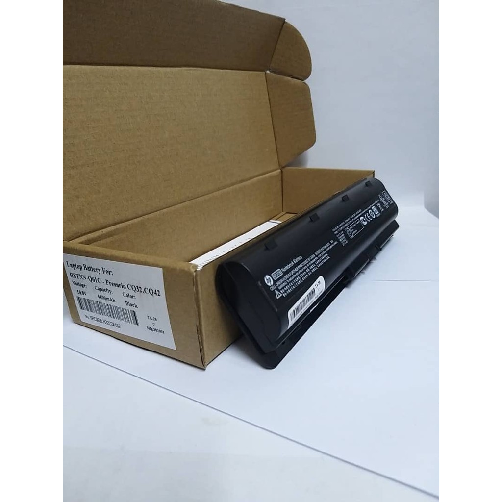 Battery Baterai Batre HP Compaq Original Presario CQ32 CQ42 CQ43 DM4 G4 G32 G32t G32x HSTNN-IB0X HST