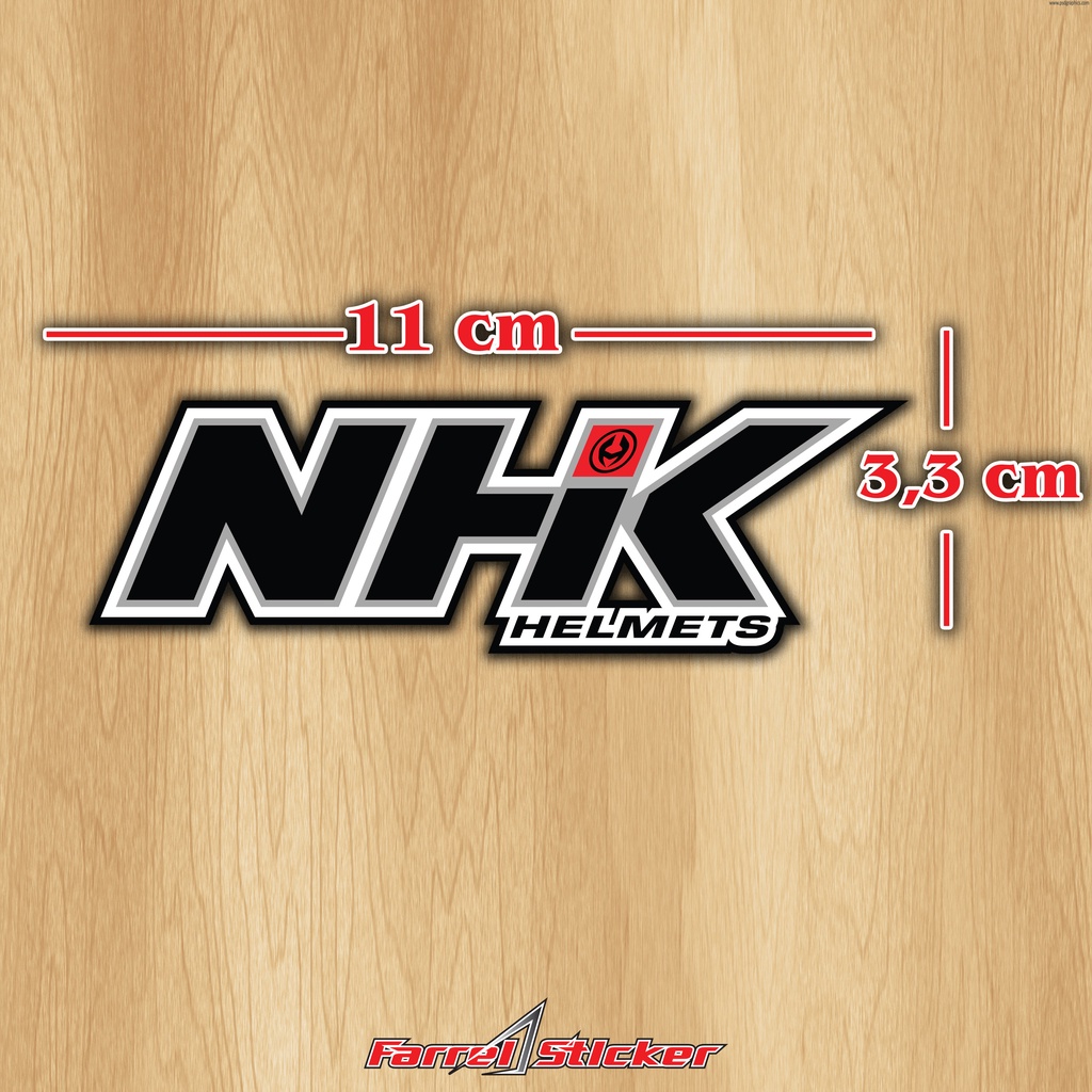 Stiker helm sticker helmet nhk 1