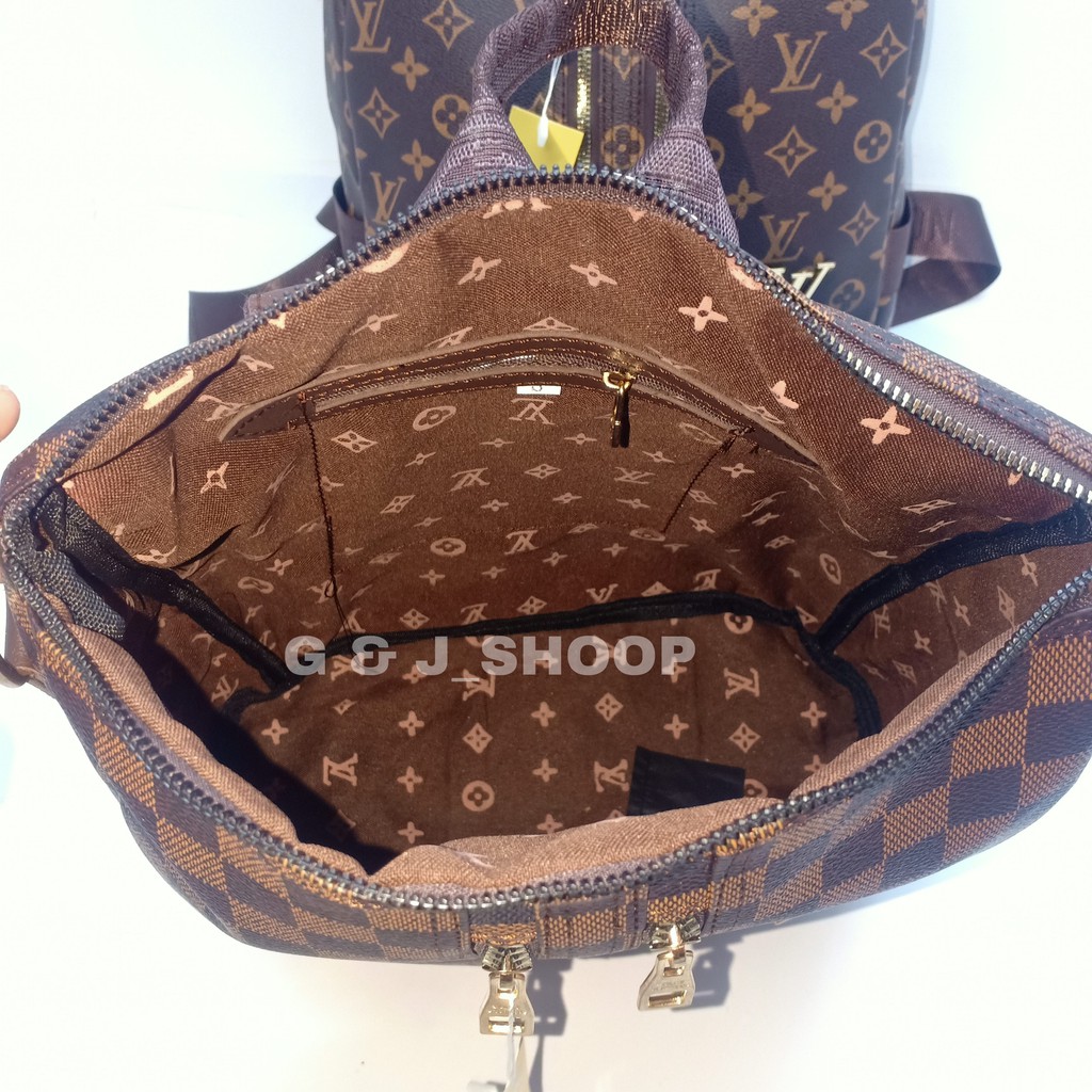 Tas Rangsel LV / Rangsel Wanita lv full hembos / Rangsel Res 2 depan