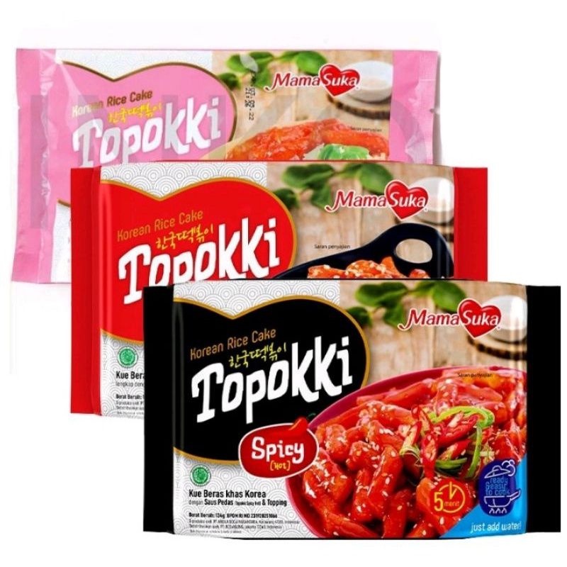 

Toppoki enak murah MAMASUKA all variant 124g