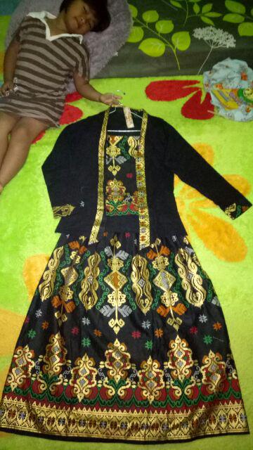 Batik Couple Saraswati Klok Kekinian Pakaian Seragaman Murah Kerja Kantor Pramesti