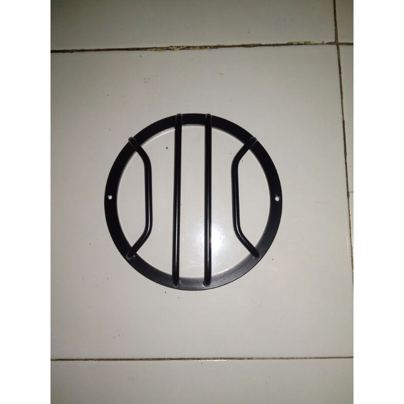 griil subwoofer tutup subwoofer 6in hitam