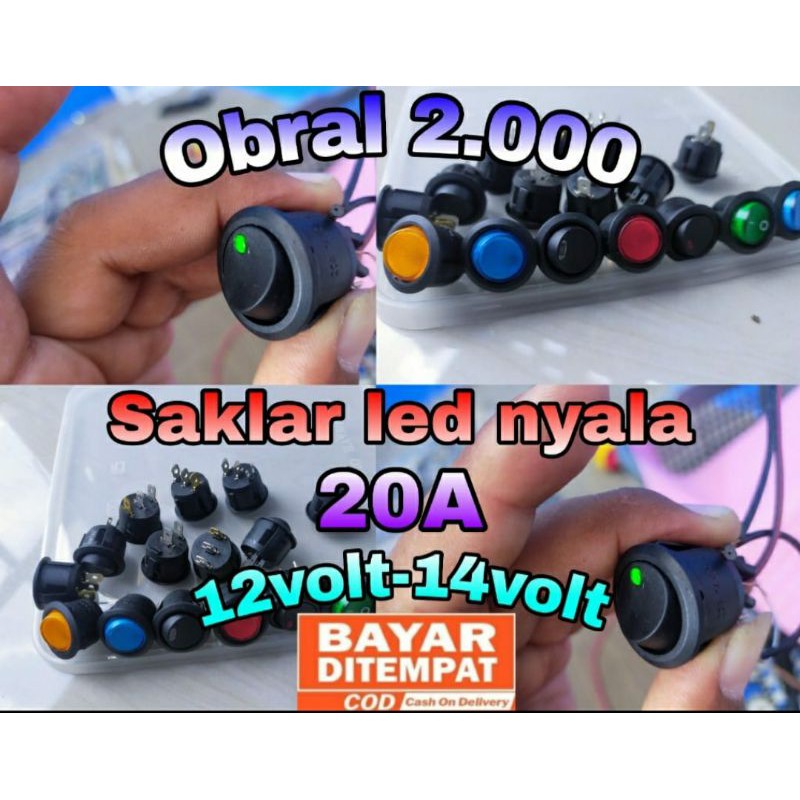 Saklar 12Volt Bekas