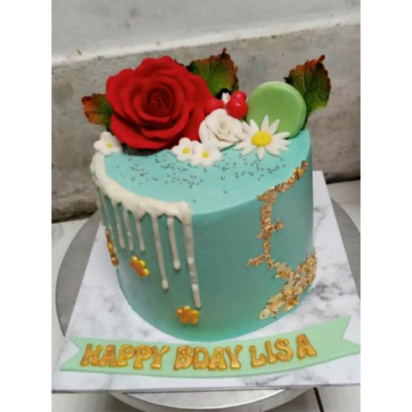 

birthday cake elegan