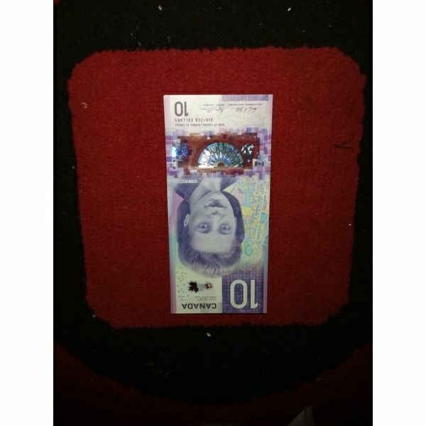 CAD 10 DOLLAR DOLAR CANADA KANADA ASLI  BKN DOLLAR DOLAR AMERIKA USD EURO POUNDSTERLING WON RINGGIT 