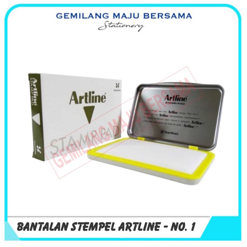 

Bantalan Stempel / Stamp Pad Artline No. 1 Tanggung (EHJU-3)
