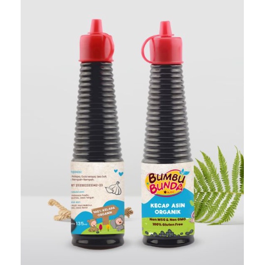 Kecap Sehat Organik Bumbu Bunda Kecap MPASI Anti GTM SAOS TIRAM - MINYAK WIJEN -  KECAP IKAN NON MSG Bayi SAUS TIRAM MPASI Slow Cooker SAUS TIRAM