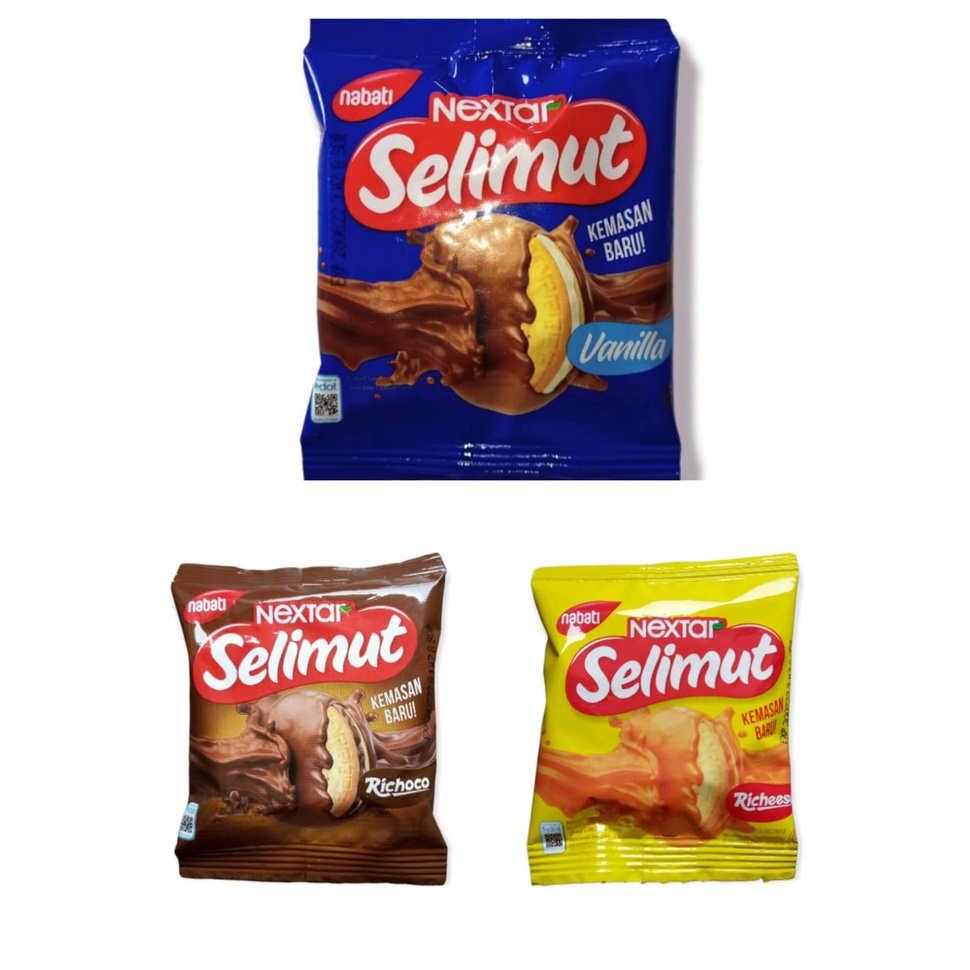 RF Nabati NEXTAR Bisvit Selimut Nextar Selimut Coklat Keju Vanilla Bundle Renteng Renceng Isi 10 pcs