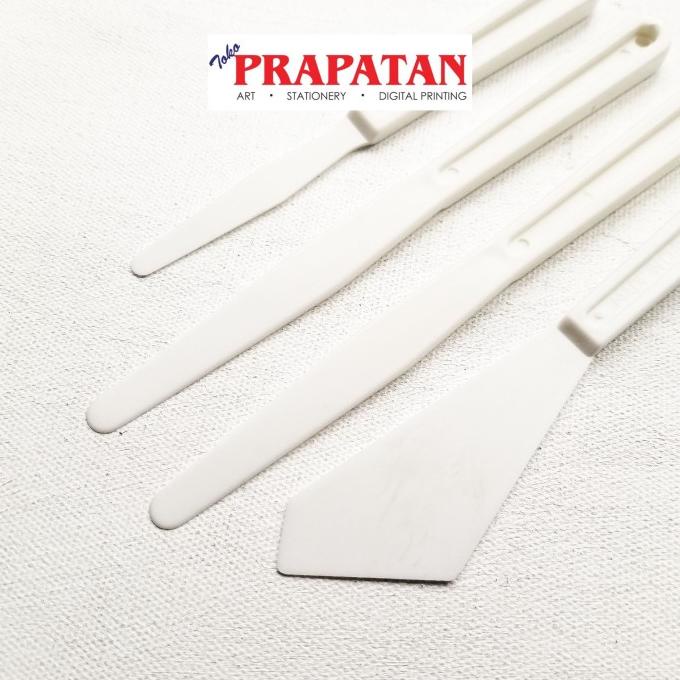 

De Goya Plastic Painting Knife set 4 pcs 505 / Pisau Palet Plastik