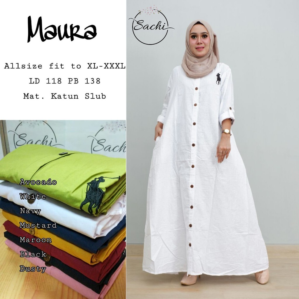 Baju Wanita | Dress Muslim | Maura [ SAC ]