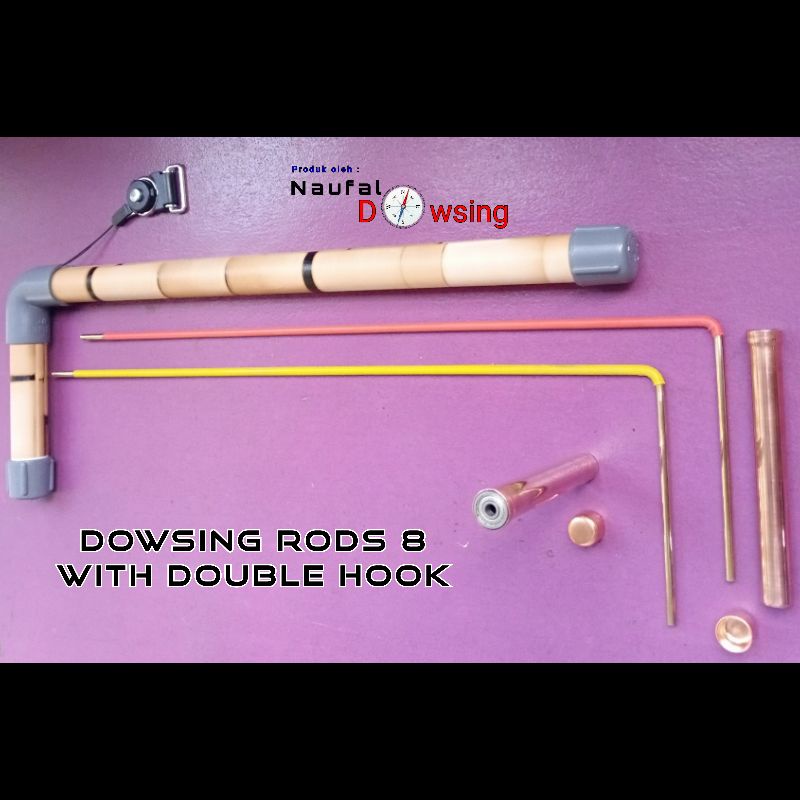 Dowsing Rods 8 alat pindai energi scalar  (L rod, ionica, ionic, metal detektor, pinpointer, alat de