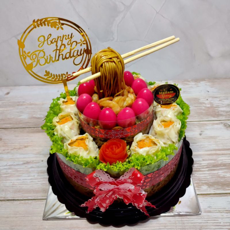 

Flying Cake Noodle 15 portion with siomay