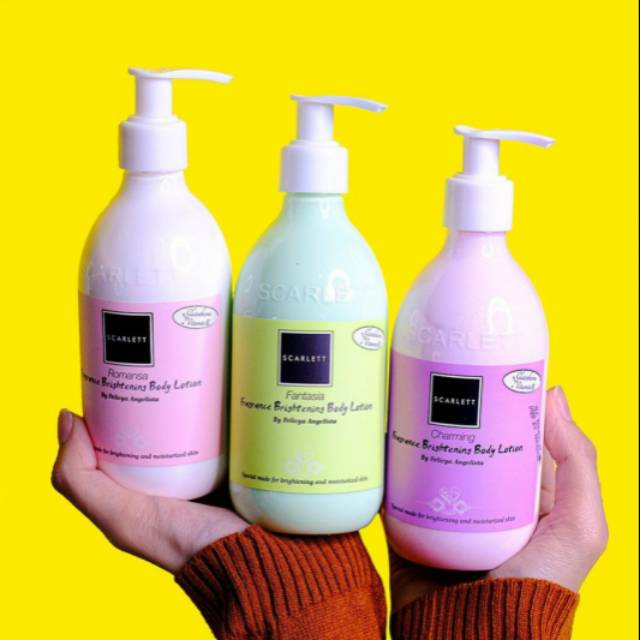 SCARLETT WHITENING BODY LOTION ORIGINAL BY FELICYA ANGELISTA Shopee