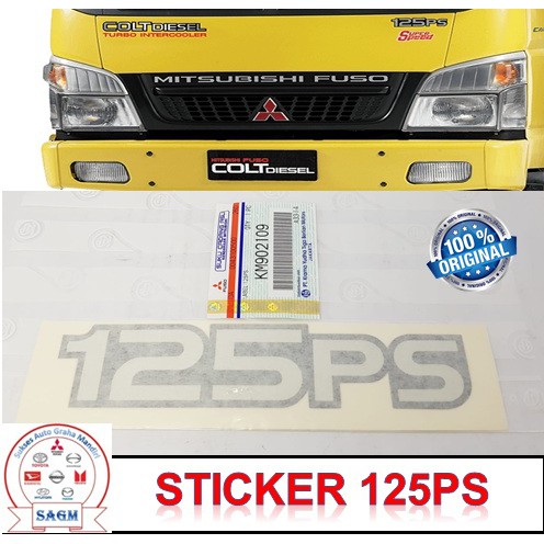 

STIKER LOGO TULISAN 125PS STICKER LABEL CANTER PS125