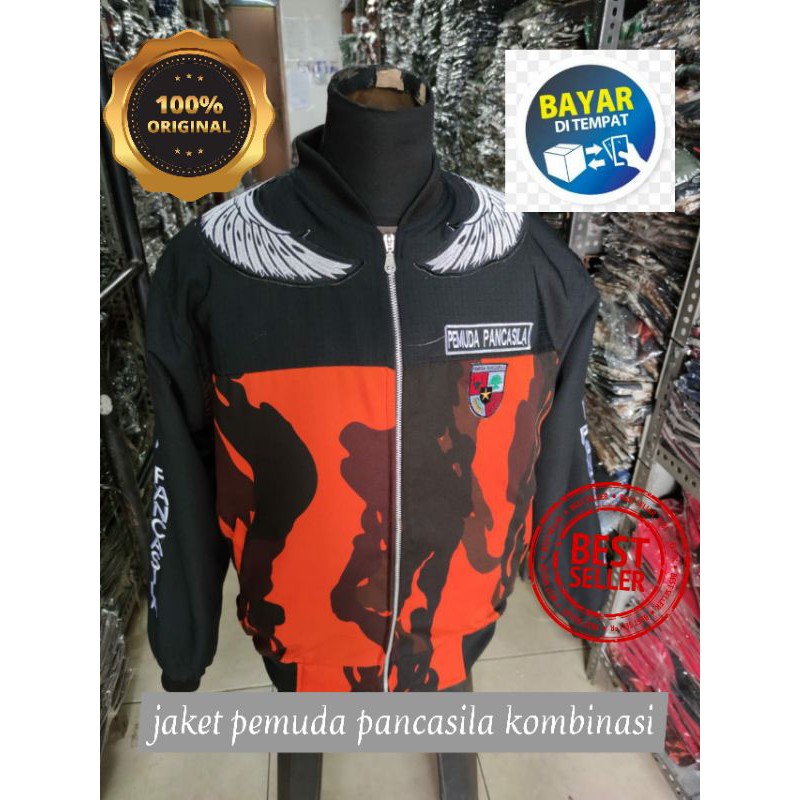 JAKET PEMUDA PANCASILA KOMBINASI - JAKET PEMUDA PANCASILA WINGS KOMBINASI