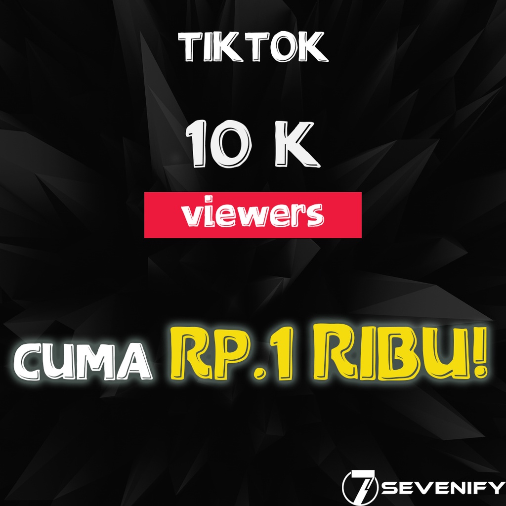 Jual TIKTOK VIEWERS TERMURAH Shopee Indonesia