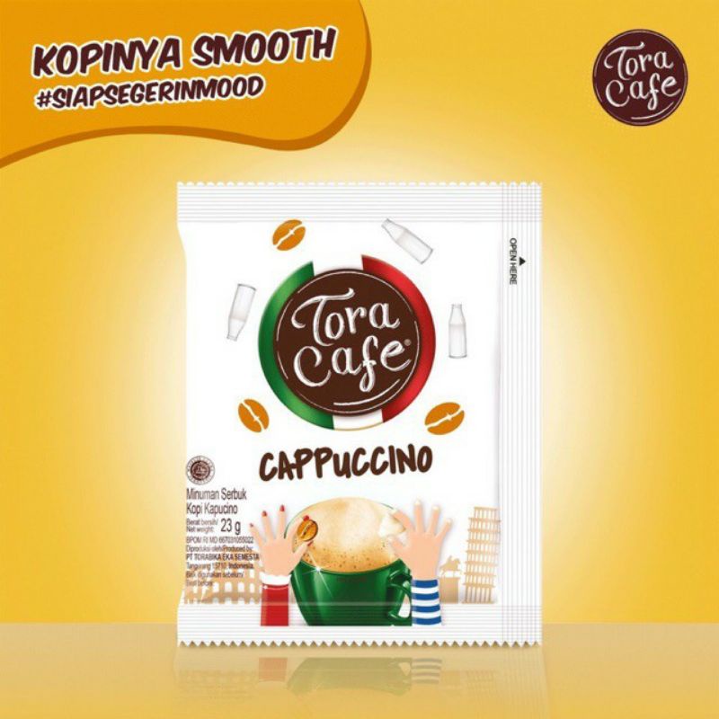 Kopi Tora series Cappuccino renceng murah