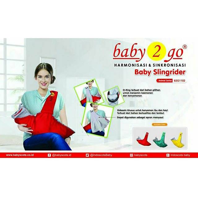 ♥BabyYank♥ BABY SCOTS GENDONGAN SAMPING GAJAH - BABY CARRIER B2G1102