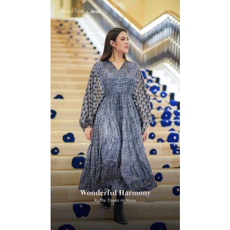 RUFFLE DRESS by Benang Jarum x Raisa