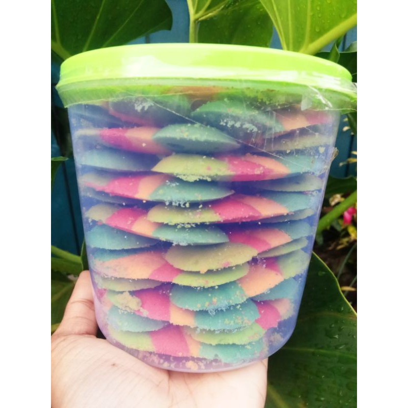

Lidah Kucing Rainbow 400gram