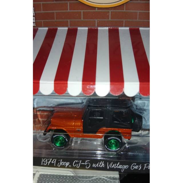 GREEN MACHINE, GREENLIGHT 1974 JEEP CJ-5