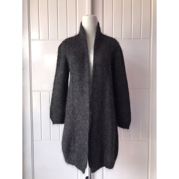 Atasan Rajut Vest Long Outer Cardigan Rajut Jumbo Premium Second Thrift-32. Fuzy 110-120/80
