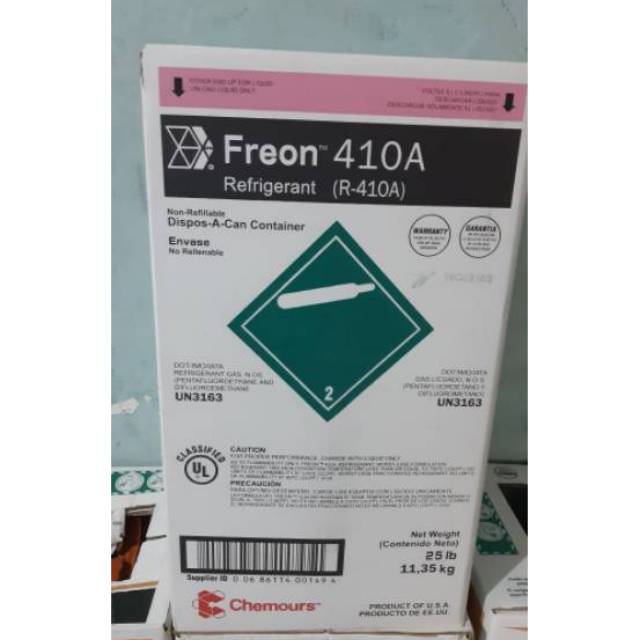 Freon R410a Chemours USA r410a Chemour usa
