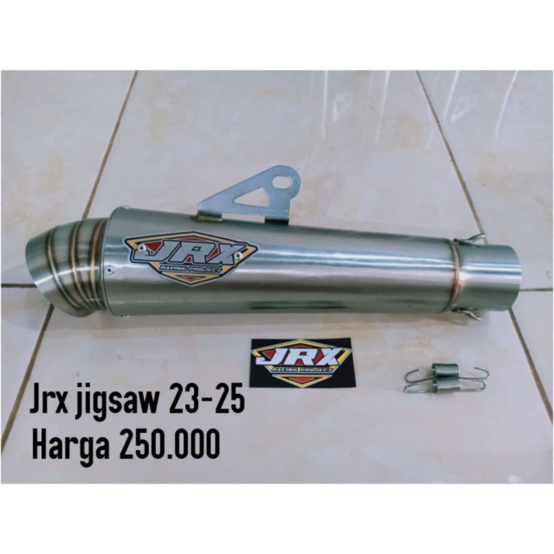 silincer jrx jigsaw original bukan rcb dos wrx fenterra pekajaman