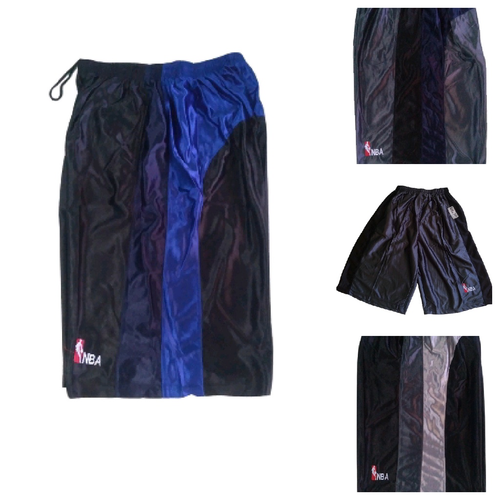 Celana Kolor Pria Dewasa/Celana Pendek Olahraga Pria Dewasa. Ukuran Jumbo &amp; SUPER JUMBO Logo NBA / XXL-XXXL Bahan Paragon TEBAL