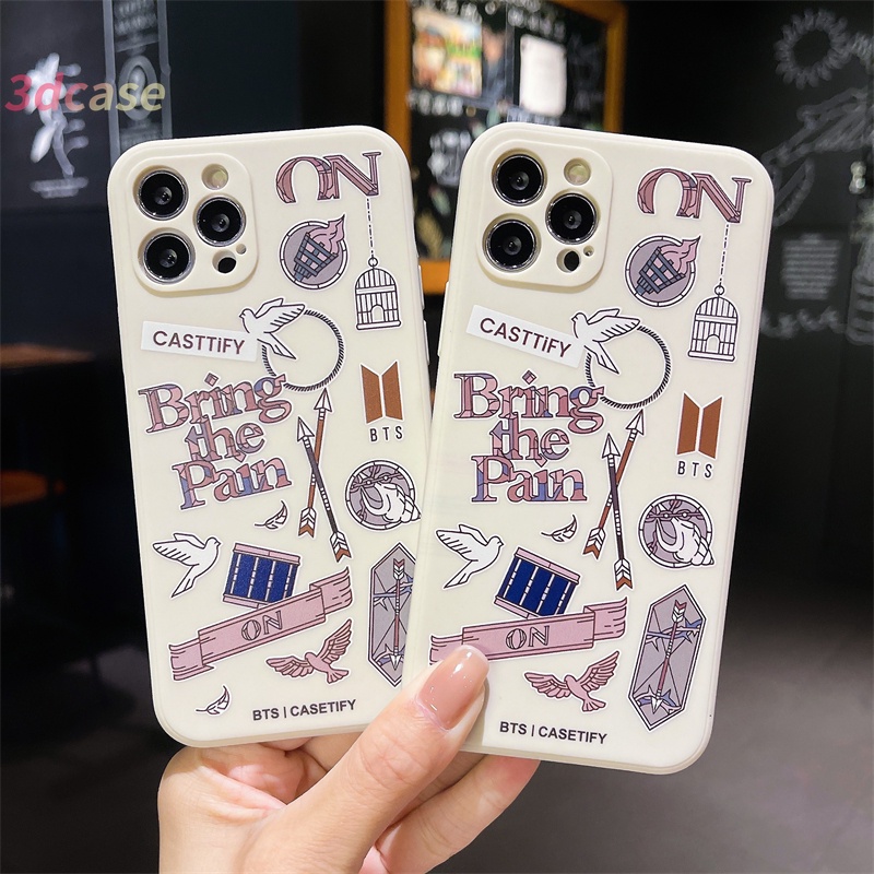 Case OPPO A54 A15S A15 A7 A5S A12 A9 A5 2020  Lavender Space Astronaut Moon Rocket Planet Macaron Color Soft Case