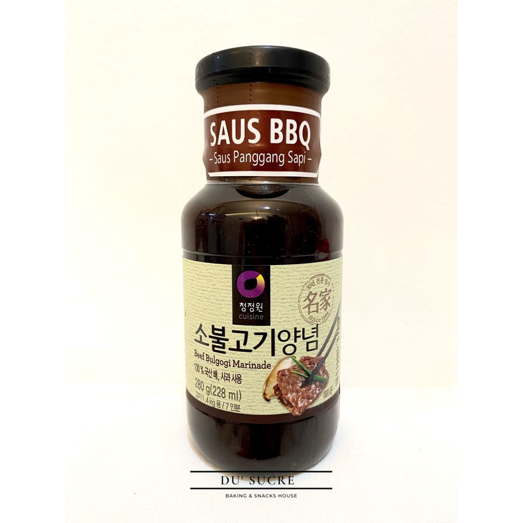 

Chung Jung Won BBQ Beef Galbi Marinade /Beef Bulgogi Marinade / Spicy Galbi Marinade