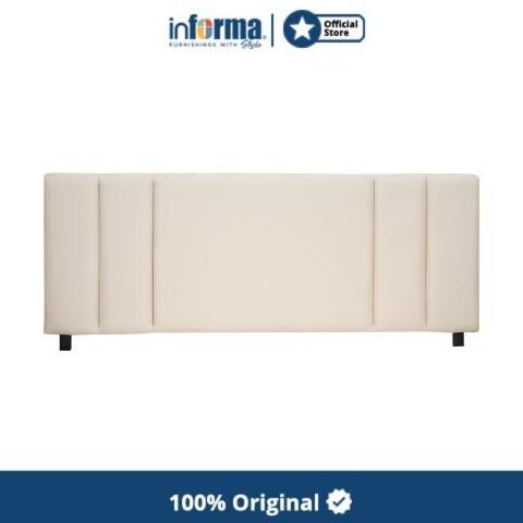 INFORMA - LYNN 100X200 CM HEADBOARD TEMPAT TIDUR - KREM DF534FG6D