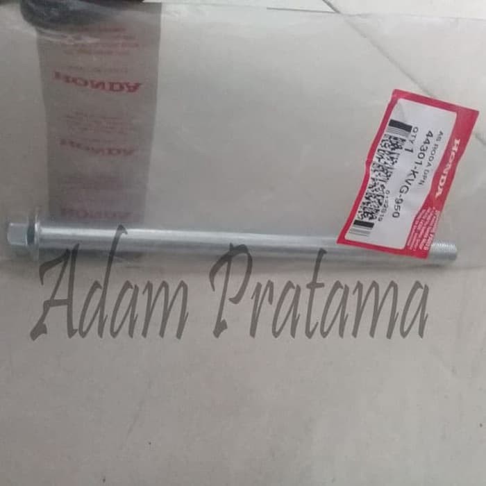 As Roda Depan Beat Scoopy Spacy Vario 110 125 150 Karbu dan fi 44301-KVG-950 Shaft As Roda Depan