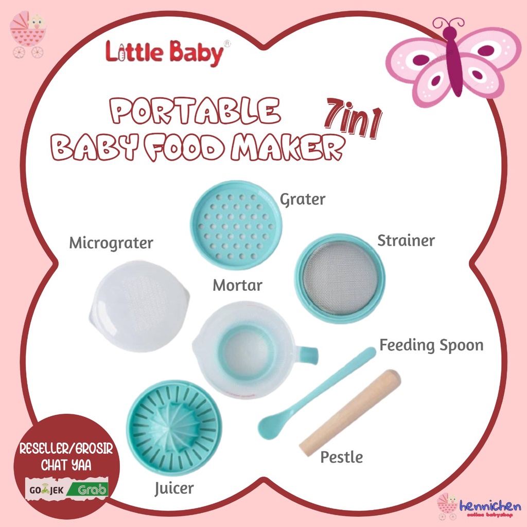 Little Baby Food Maker Alat MPASI / LUSTY BUNNY