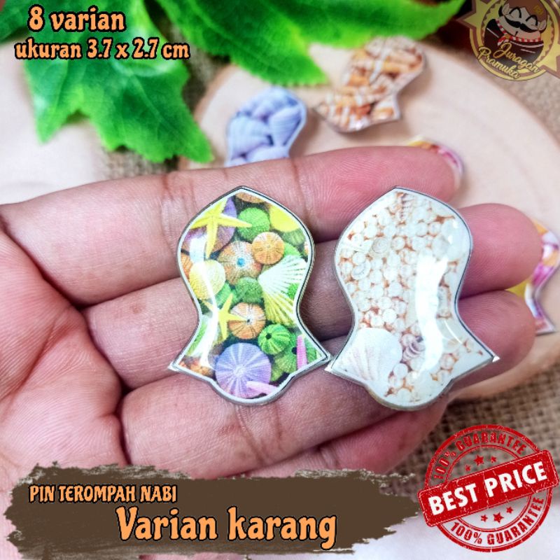 PIN TEROMPAH VARIAN KERANG CANTIK