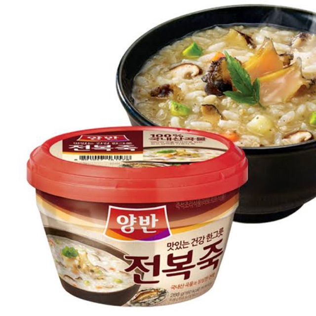 

Bubur korea dengan abalone - yangban