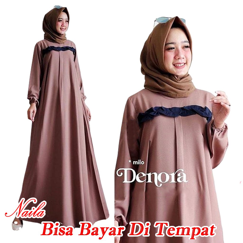 Denora Baju  Gamis  murah grosironlinemurah gamismurah 