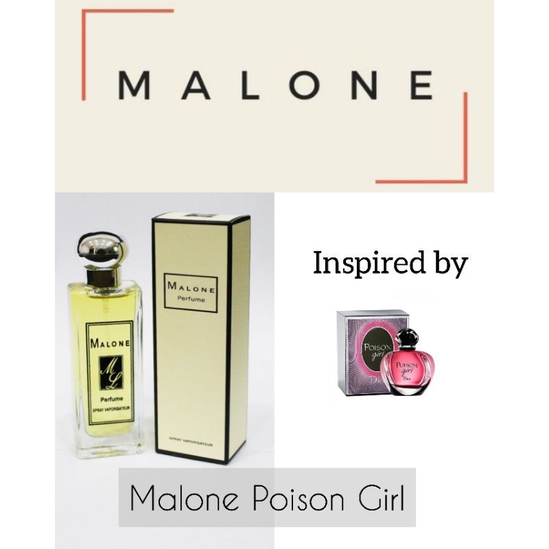 Parfum Wanita MALONE Poison Girl dior 35ml Parfum Original Cewek