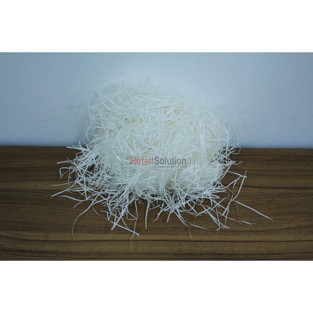 Kertas Cacah Shredded Serut 1KG - White Putih untuk Packing Souvenir