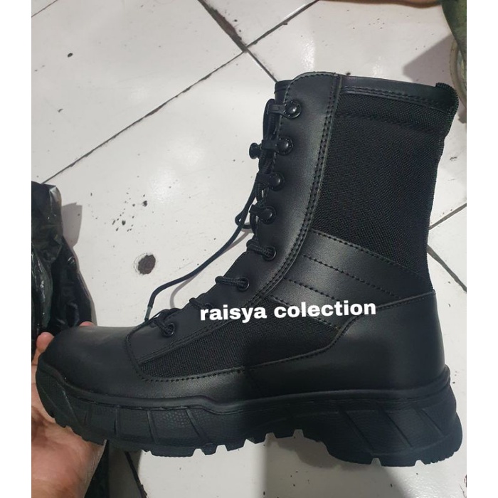 sepatu polri jatah terbaru / sepatu polisi jatah terbaru / sepatu polisi pembagian