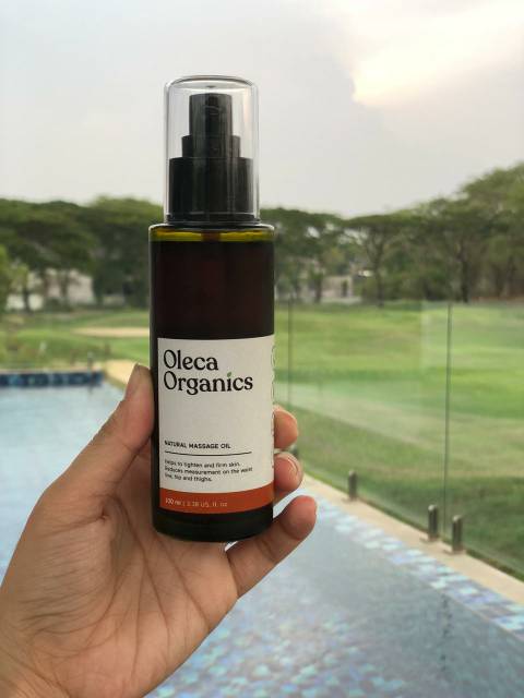 Oleca Organics Natural Slimming Oil NATURAL HALAL teregistrasi BPOM minyak pijat kurus slimming